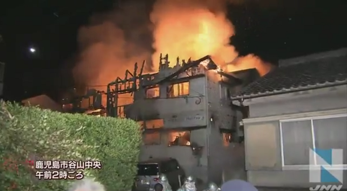 鹿児島市谷山中央で火事 4人死亡 女子中学生含む3人家族と70代女性 ニュース速報japan