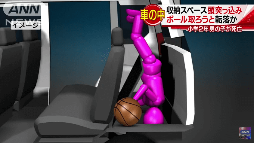 埼玉県川口市榛松の車内で転落して小2死亡事故のニュースのキャプチャ画像