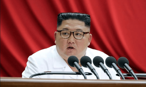 北朝鮮の金正恩党委員長の顔写真の画像