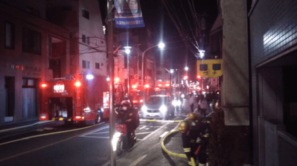 吉祥寺で火事 大量の緊急車両が集結し騒然 大正通りが通行止め ニュース速報japan
